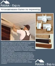Кесонна стеля своїми руками з дерева кесонна