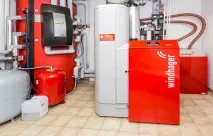 Комбіновані котли газ дрова, опалювальний комбі, газокутовий, газовий та твердопаливний в одному опалювальний
