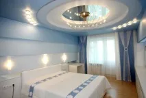 Гарні стелі з гіпсокартону в спальні, фото, GipsPortal гіпсокартону