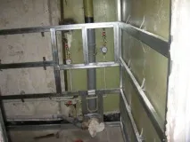 Кріплення пластикових панелей у ванній кімнаті фото і, як клеїти та кріпити рідкими цвяхами - My кріплення