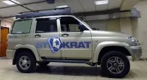 Ліфт УАЗ Патріот за допомогою встановлення додаткових пневмоподушок допомогою