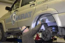 Ліфт УАЗ Патріот за допомогою встановлення додаткових пневмоподушок допомогою