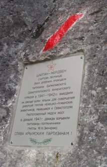 Маршрут Олива - Чортова драбина - Байдарська стіна - Фороська церква маршрут