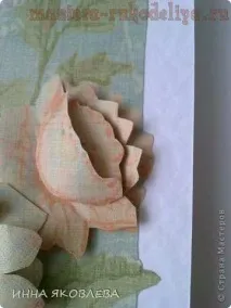 Майстер-клас з шпалерної паперопластики Листівка майстер-клас
