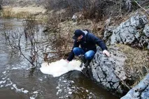 Ольгин водоспад та Зотинська печера водоспад