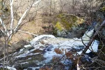 Ольгин водоспад та Зотинська печера зотинська