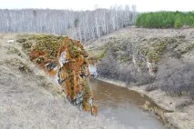 Ольгин водоспад та Зотинська печера водоспад
