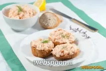 Паштет із форелі, Рибний паштет, Рецепт паштету з риби з фото на рибний