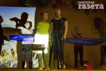 Пінські школярі виступилизі спектаклем Десятого тижня німецької мови та культури - Брестська школярі