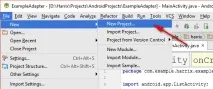 Підключення існуючої бази даних SQLite в Android Studio підключення