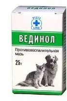 Ветеринарний препарат Ведінол ведінол