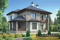 Розрахунок будівництва будинку 8х8 з цегли цегли
