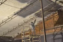 Розрахунок товщини шару ППУ при напиленні, Хімтраст шару