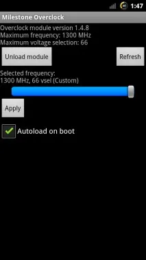 Розгін процесора на Motorola Droid 2 (A955), EXL - s Developer Blog процесора
