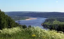Річка Вятка на карті, характеристики, фото, флора та фауна річка