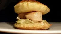 Рис з морепродуктами по-китайськи, рецепт приготування гребінці