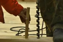 Шкант будівельний (нагель) для будинків та бань з бруса, колод в Новосибірську нагель