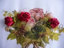 Вишивка атласними стрічками вишивка