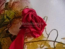 Вишивка атласними стрічками атласними