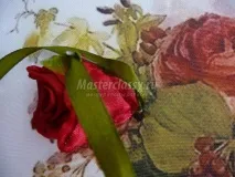 Вишивка атласними стрічками вишивка