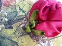 Вишивка атласними стрічками стрічками