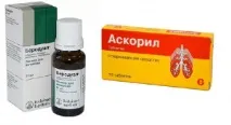 Спільне застосування препаратів Аскорил та Беродуал препаратів