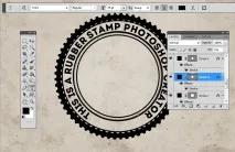 Створюємо Ефект Поштового Штампу у програмі Adobe Photoshop поштового