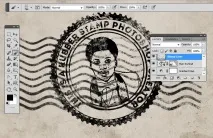 Створюємо Ефект Поштового Штампу у програмі Adobe Photoshop ефект