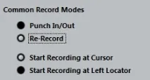 Steinberg Cubase 7 меню