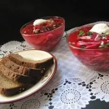 Буряк з м’ясом ясом