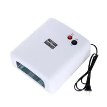 УФ лампи для манікюру Aliexpress 36W White Nail Art UV Gel Curing Lamp Dryer Light UV lampEU PLUG манікюру