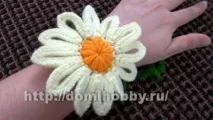 В’язання ромашки гачком язання