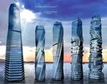 Будинок, що обертається в Дубаї - Dynamic Tower обертається