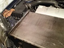 Заміна радіатора охолодження Opel Vectra C, z18xe opel