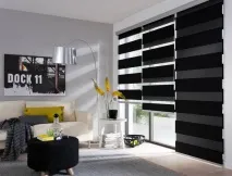 Жалюзі день ніч - вибираємо види та матеріал для жалюзі - зебра жалюзі