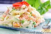 Салат з шинкою, На святковий стіл, рецепти з фото на 96 рецептів шинкою
