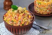 Салат з шинкою, На святковий стіл, рецепти з фото на 96 рецептів салат