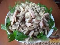 Салат з шинкою, На святковий стіл, рецепти з фото на 96 рецептів шинкою