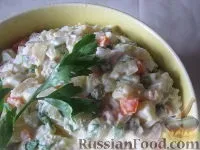 Салат з шинкою, На святковий стіл, рецепти з фото на 96 рецептів салат