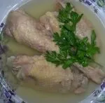 Холодець по-молдавськи з домашньої курки домашньої
