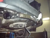 Фаркоп на Toyota Highlander (Тойота Хайлендер), встановлення фаркопа Балтекс в Ярославлі встановлення