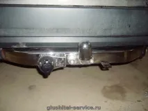 Фаркоп на Toyota Highlander (Тойота Хайлендер), встановлення фаркопа Балтекс в Ярославлі фаркоп
