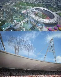 Грандіозна архітектурна споруда ArcelorMittal Orbit споруда