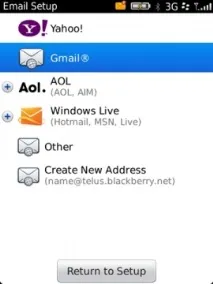 Gmail у BlackBerry, BlackBerry в Україні україні