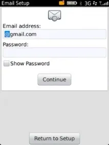 Gmail у BlackBerry, BlackBerry в Україні gmail