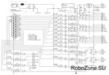 Інтерфейсна плата зопторозв’язкою порту LPT для верстата ЧПУ (CNC) V2 порту
