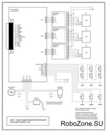 Інтерфейсна плата зопторозв’язкою порту LPT для верстата ЧПУ (CNC) V2 язкою