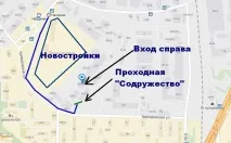 Як дістатися до нашої зали на вул. зали