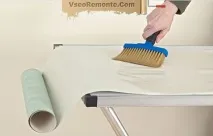 Як клеїти шпалери на гіпсокартон шпалери