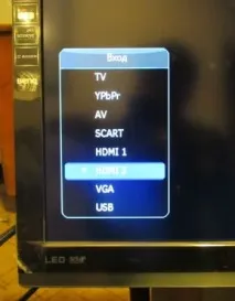 Як підключити ноутбук до телевізора через HDMI телевізора